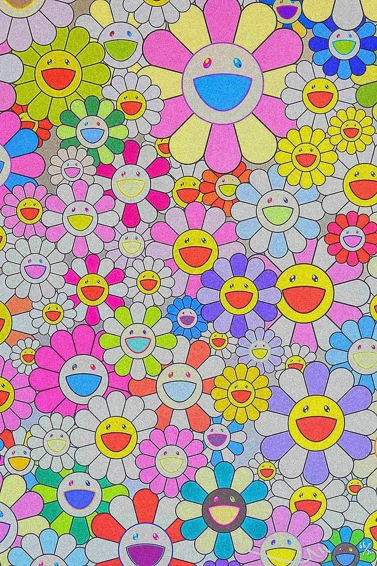 Murakami Flower Wallpapers