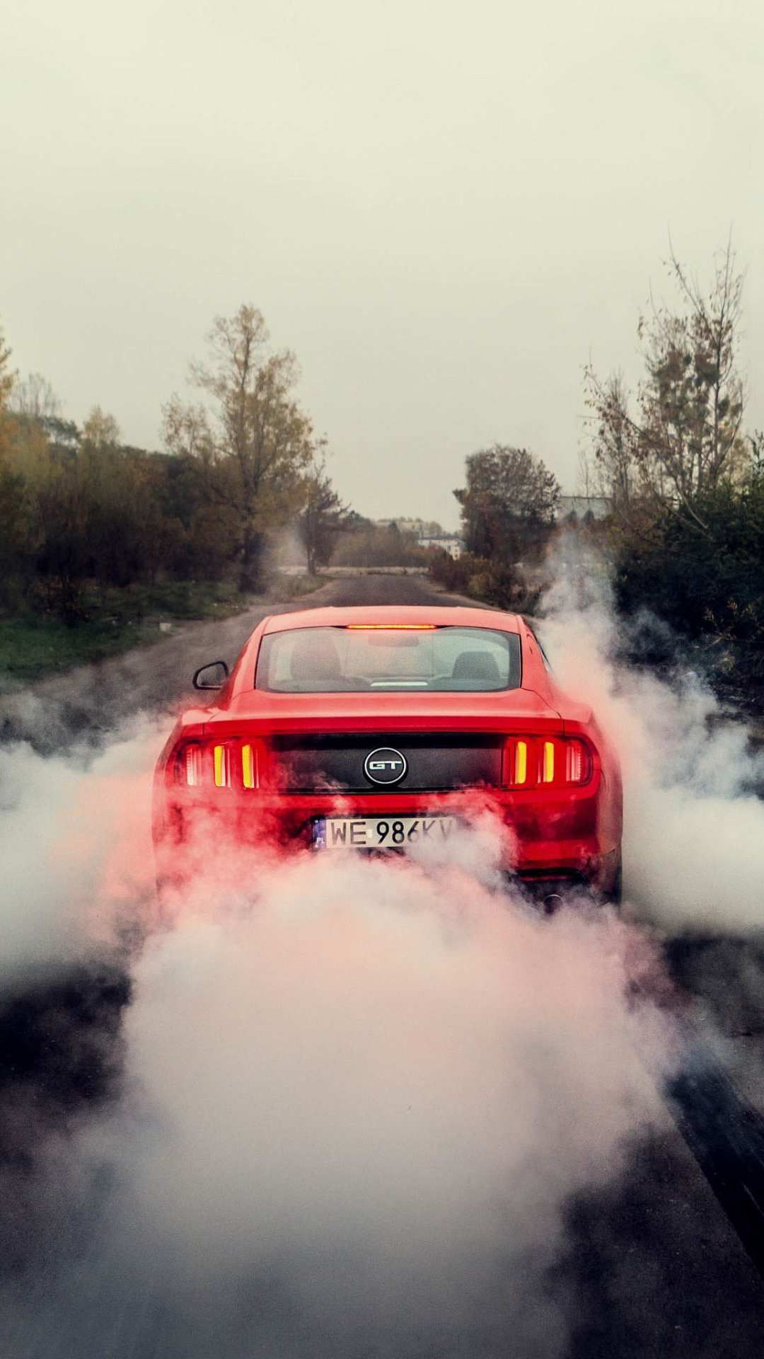 Mustang Burnout Wallpapers