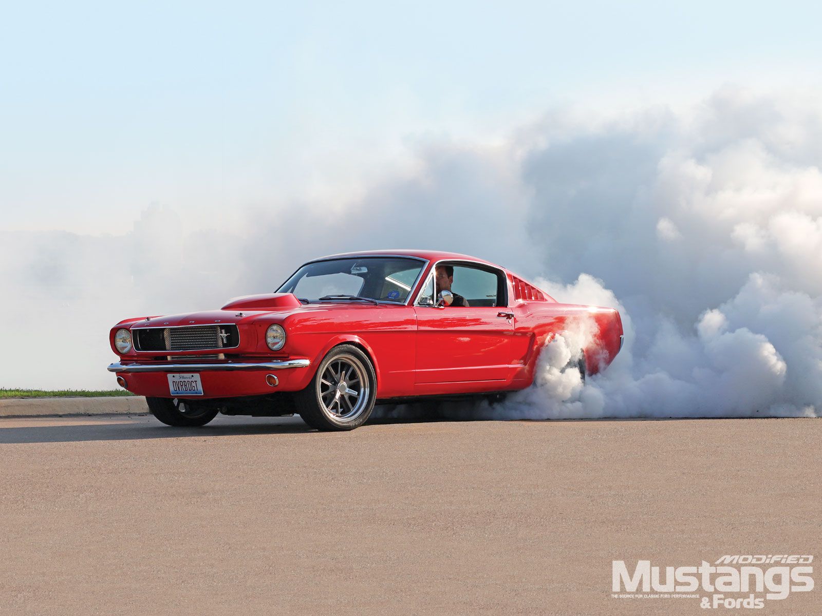 Mustang Burnout Wallpapers