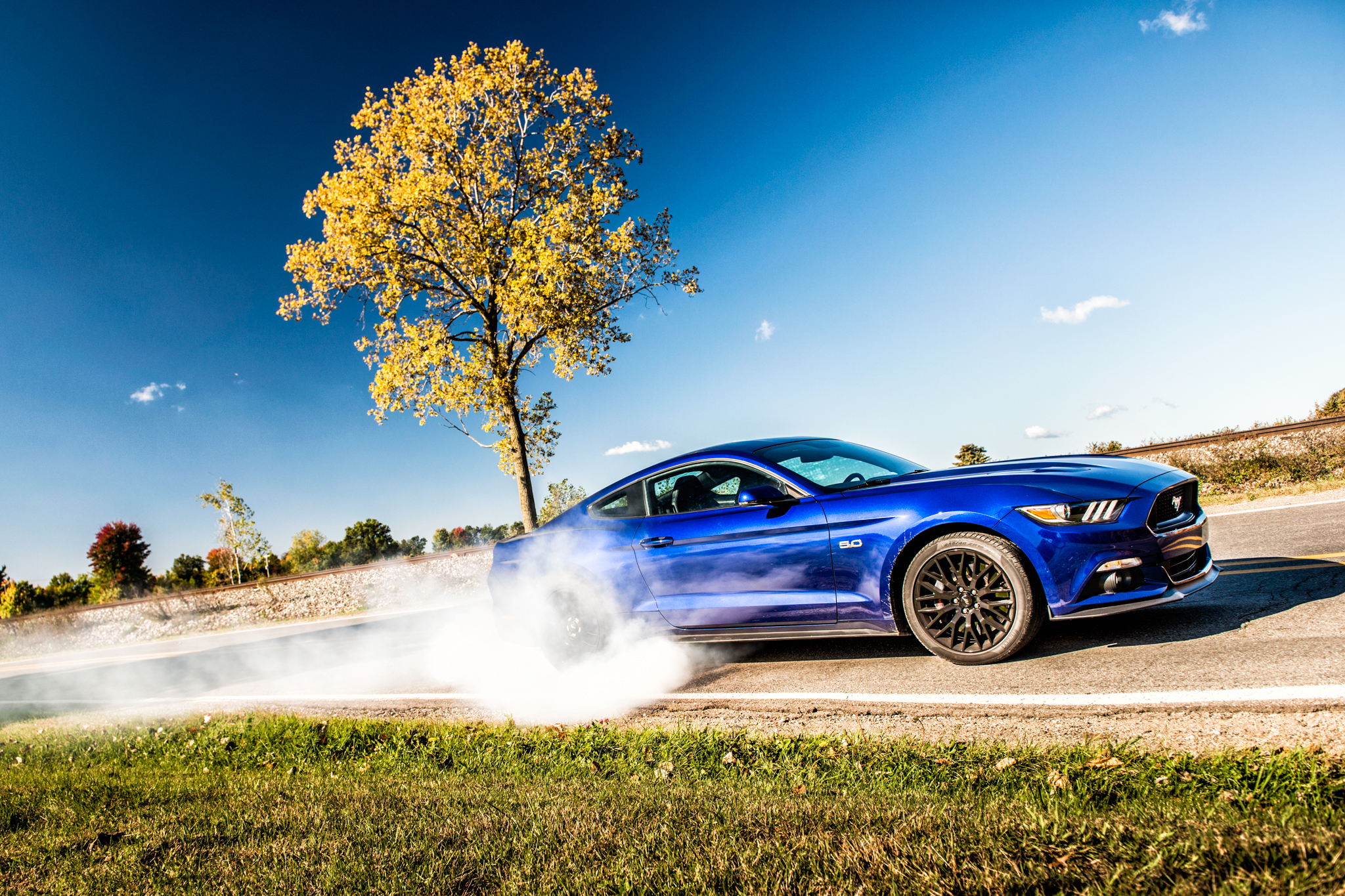 Mustang Burnout Wallpapers