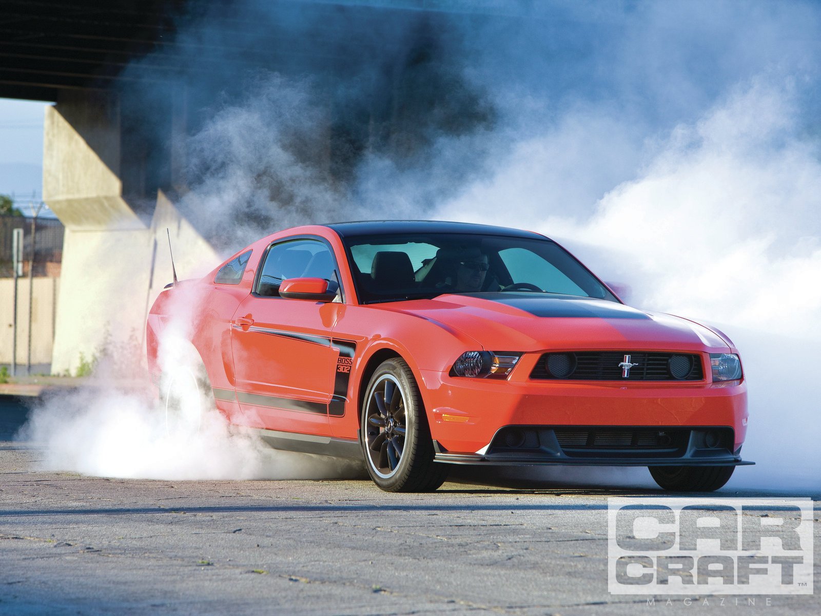 Mustang Burnout Wallpapers