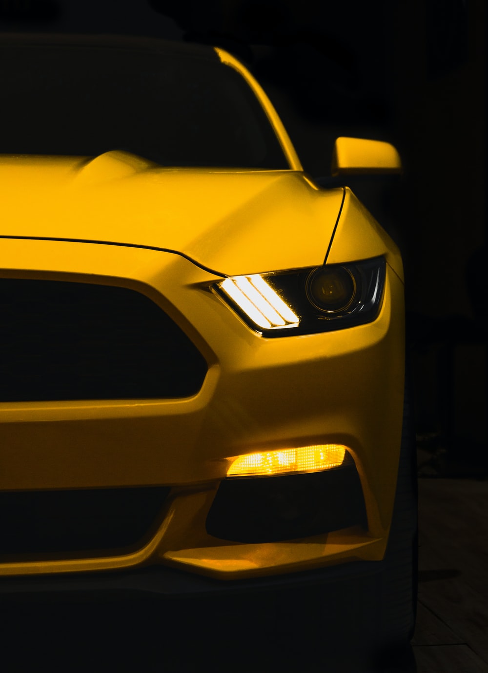 Mustang Headlight Wallpapers