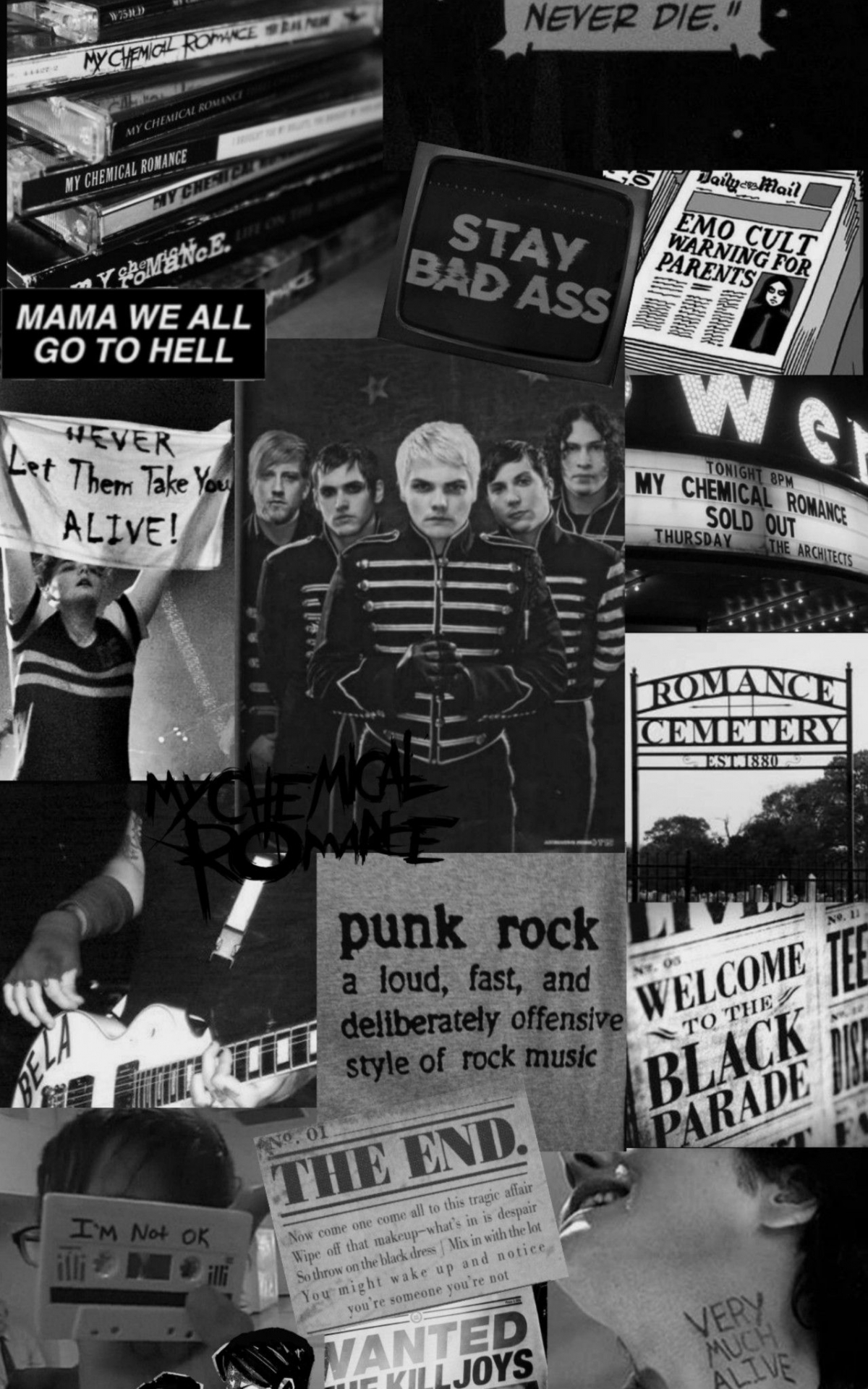 My Chemical Romance Aesthetic Wallpapers