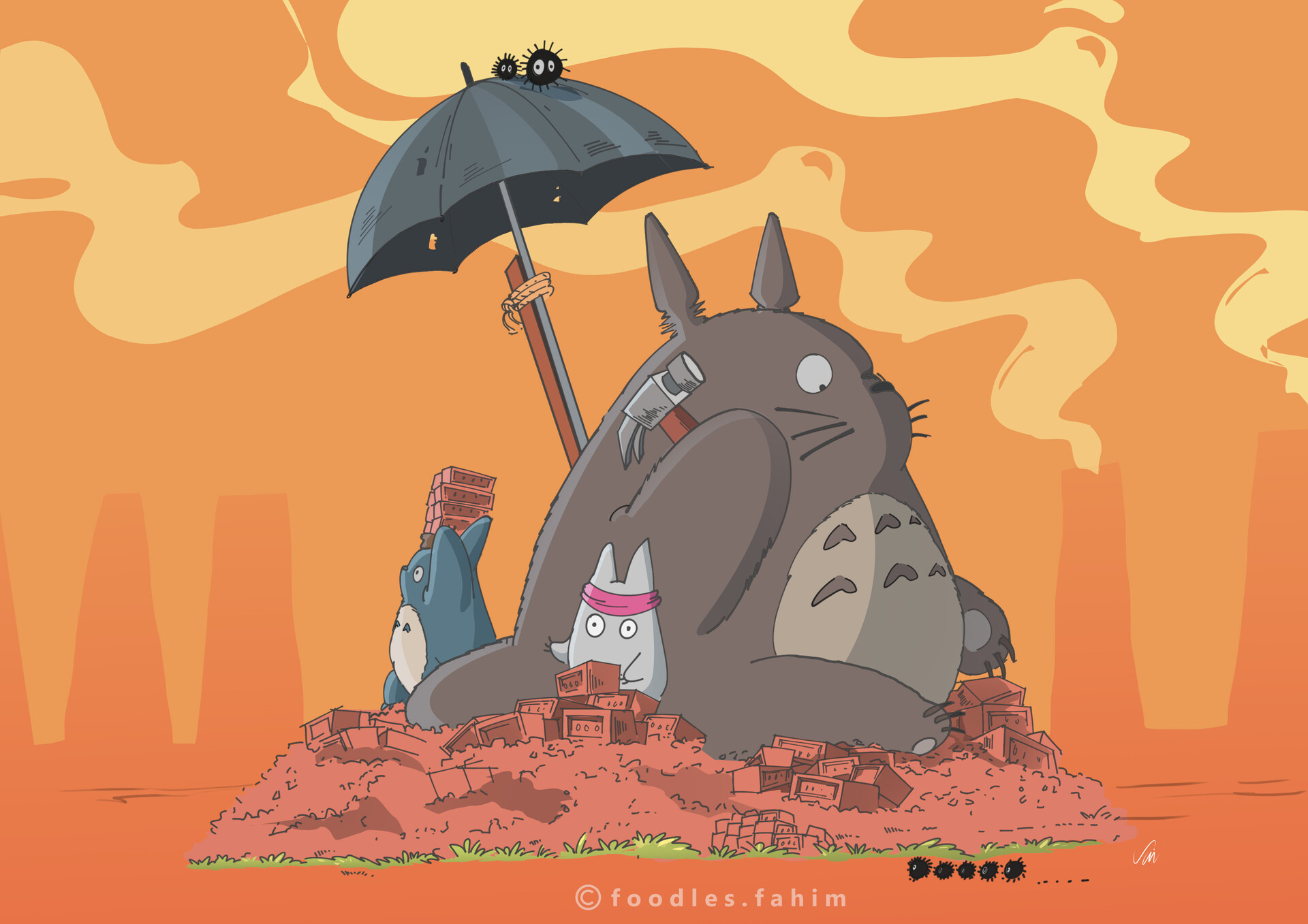 My Neighbor Totoro For Laptop Wallpapers