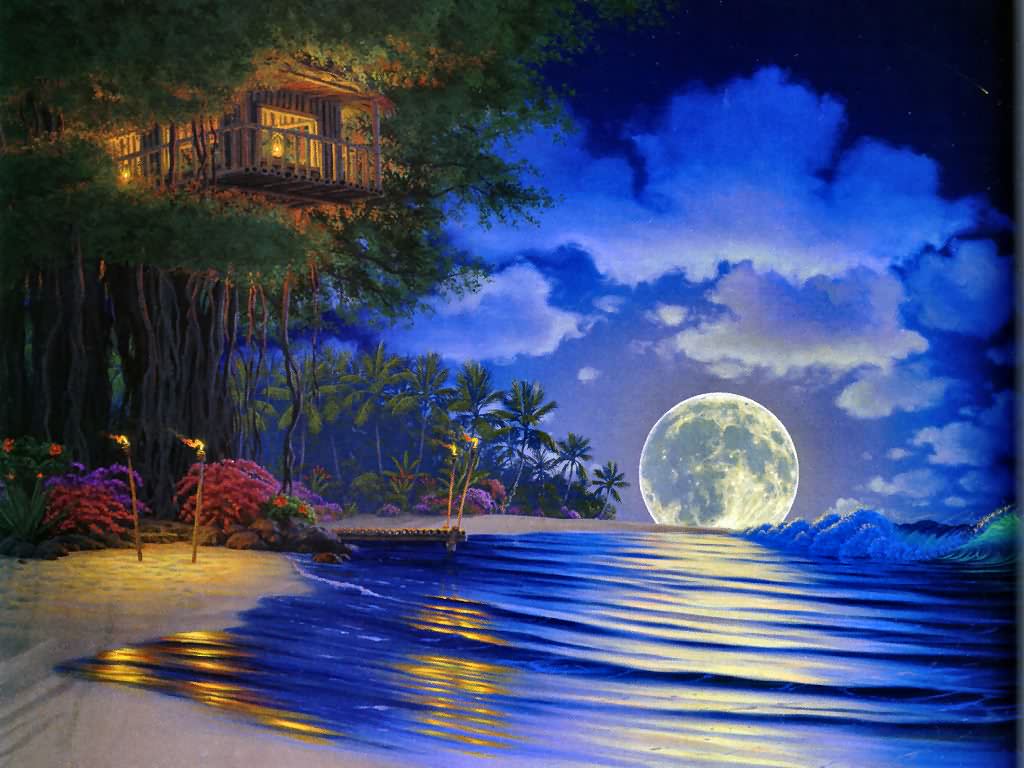 Mystical Beautiful Moon Wallpapers