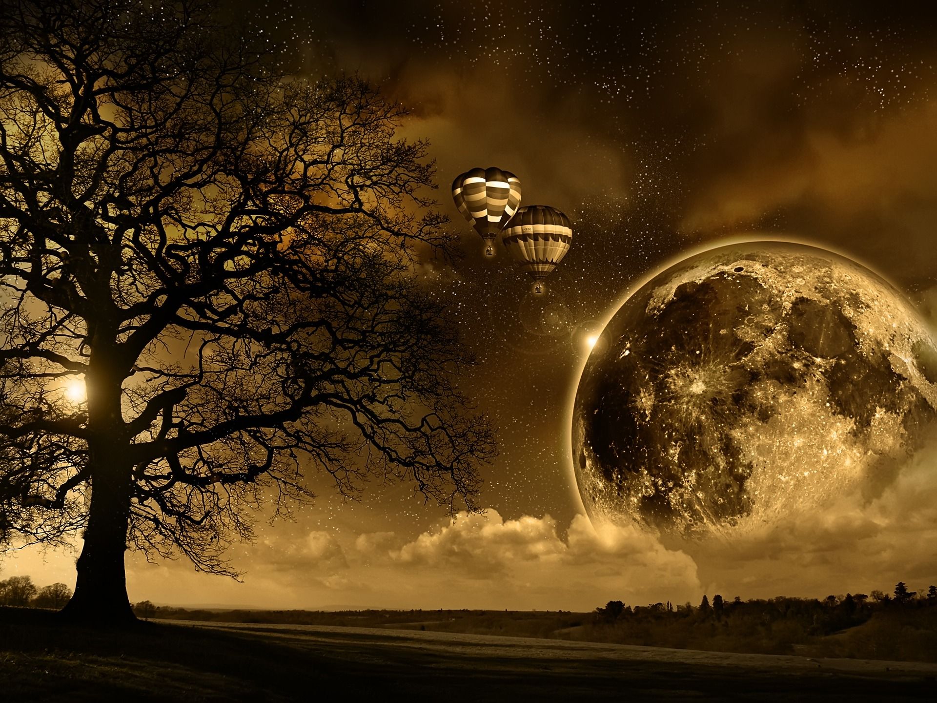 Mystical Beautiful Moon Wallpapers