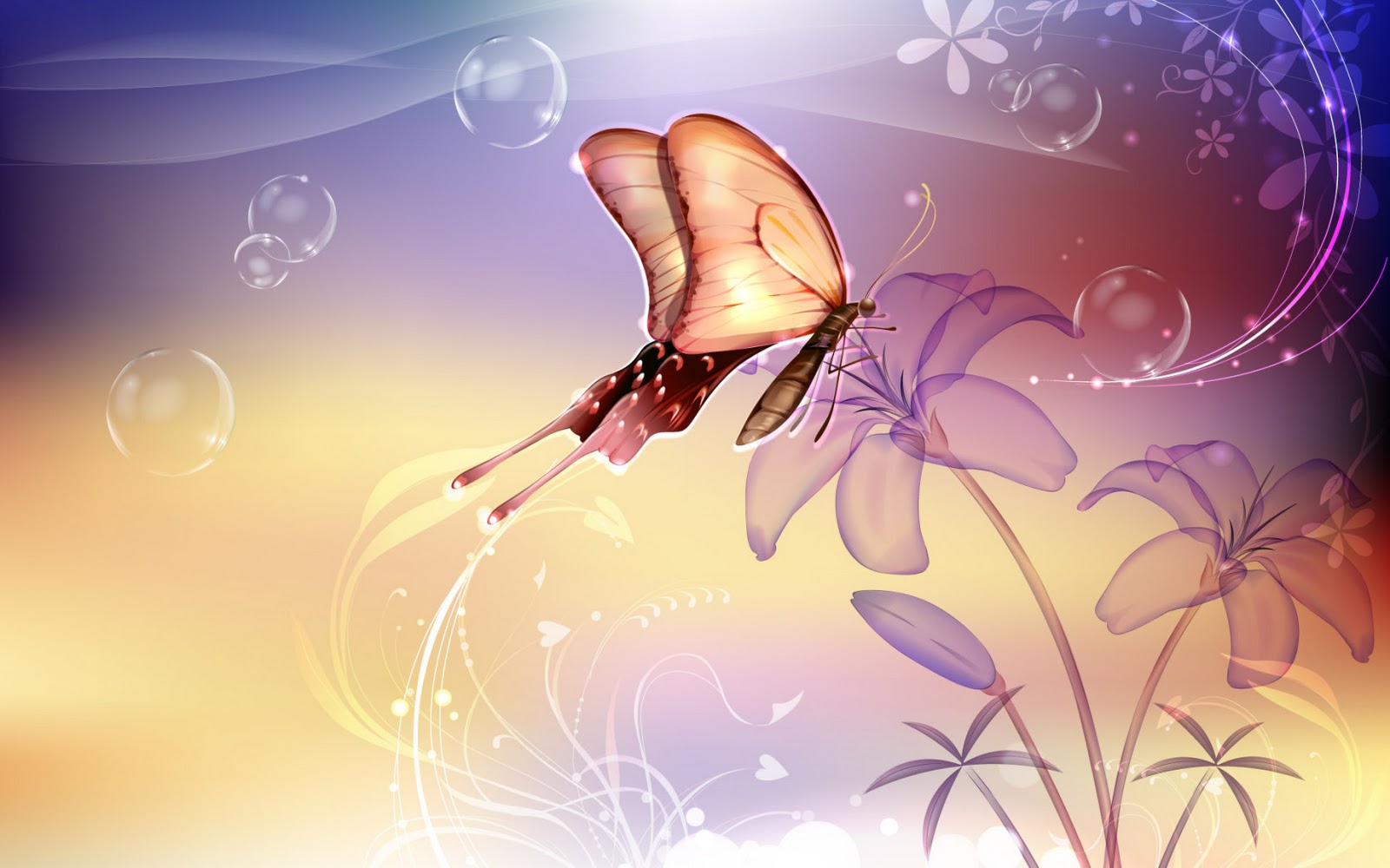 Mystical Butterfly Wallpapers