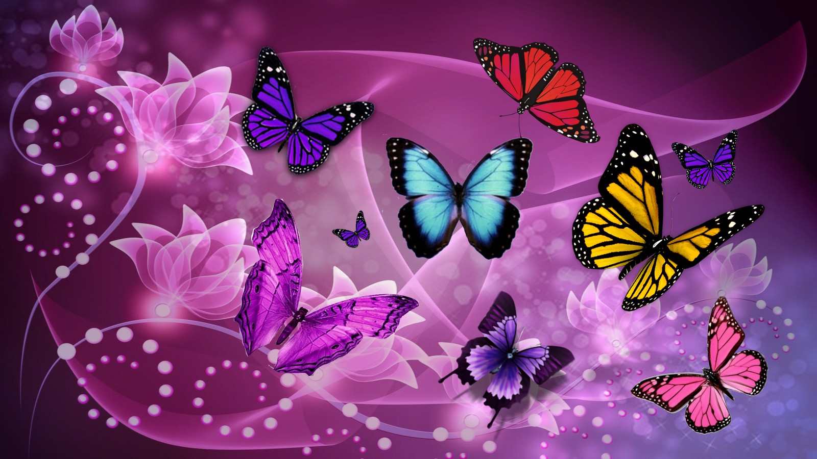 Mystical Butterfly Wallpapers