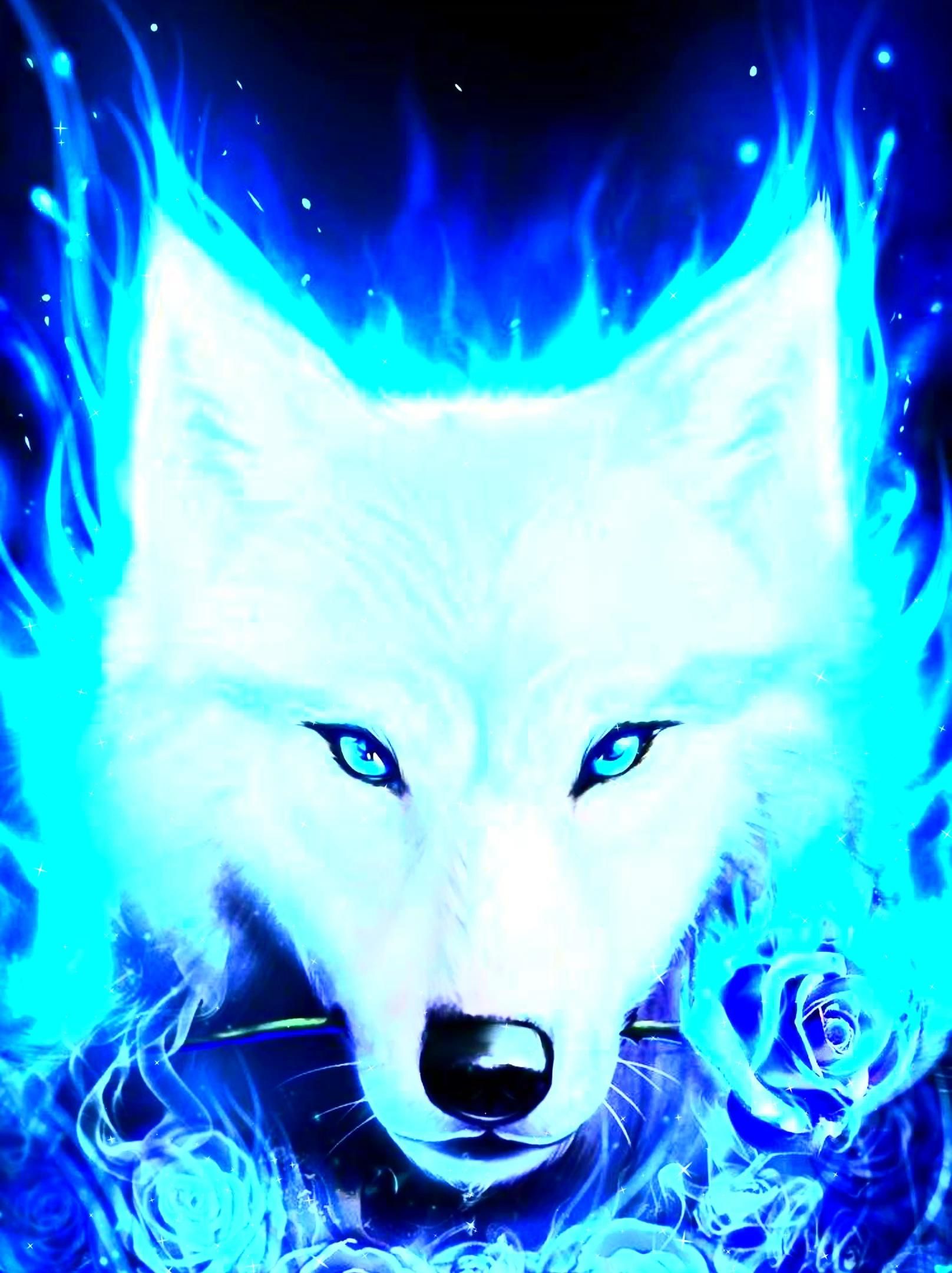 Mystical Galaxy Wolf Wallpapers