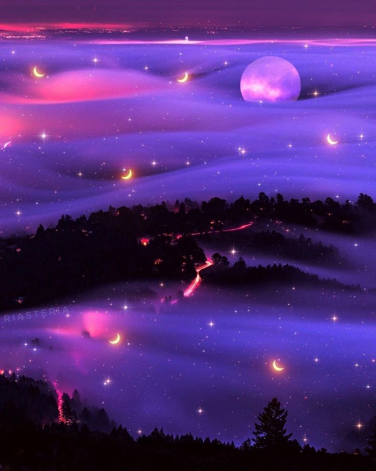 Mystical Night Sky Wallpapers