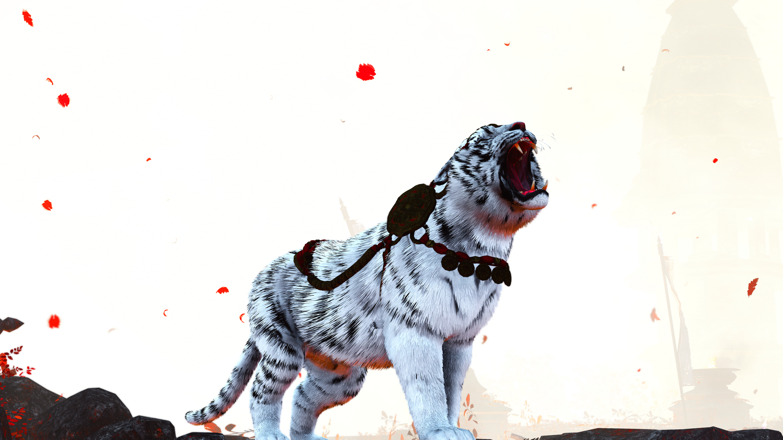 Mystical White Tiger Wallpapers