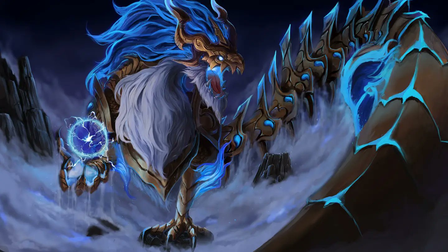 Mythical Storm Dragon Wallpapers