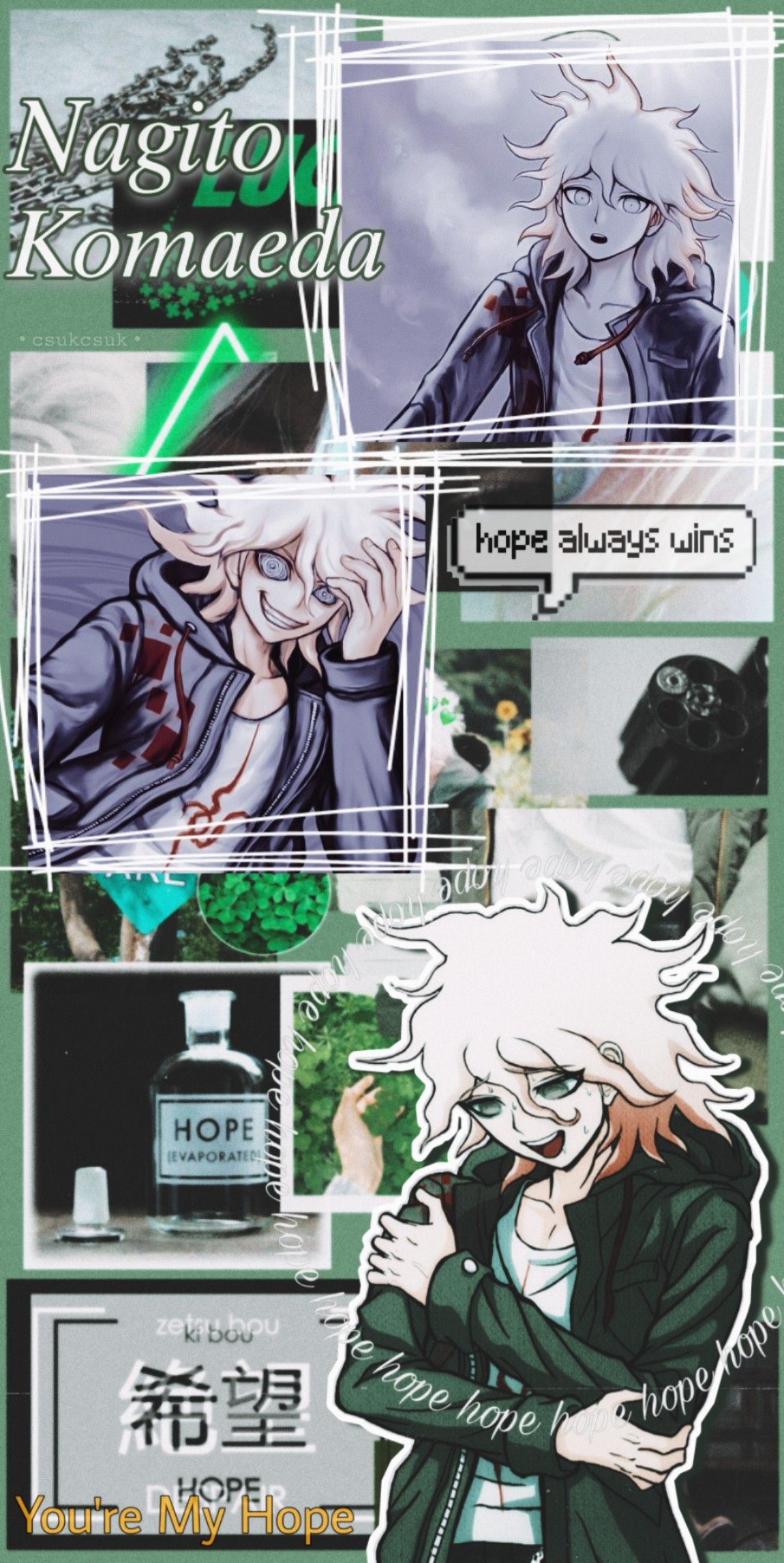 Nagito Komaeda Iphone Wallpapers