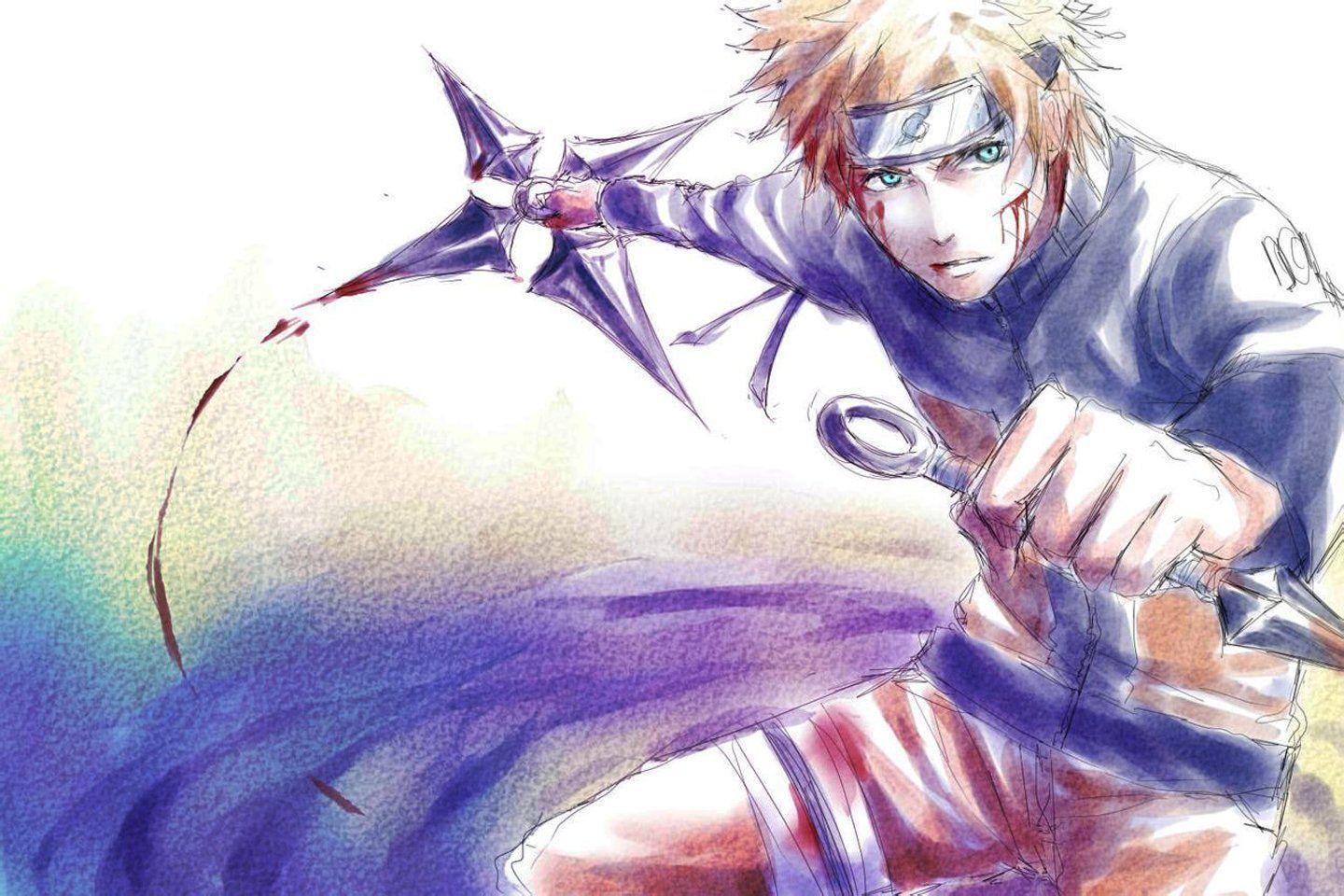 Naruto Holding Kunai Wallpapers