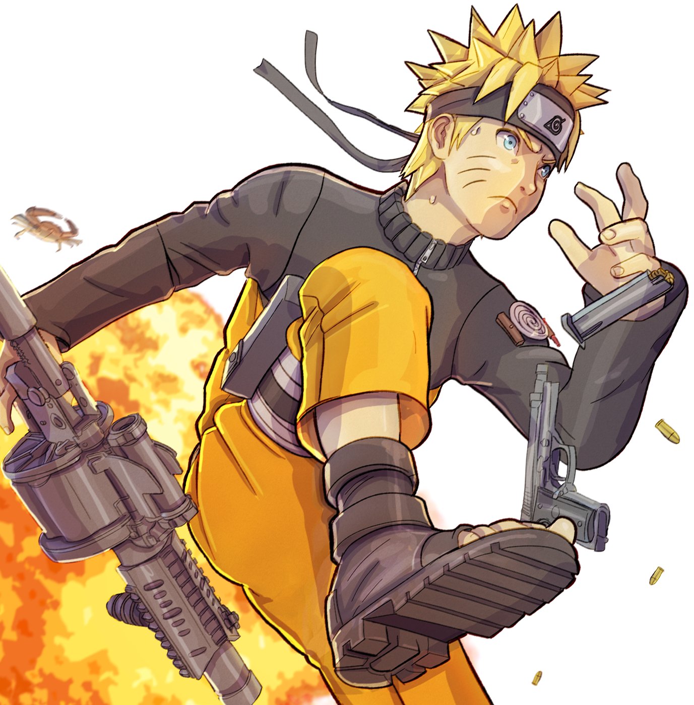 Naruto Holding Kunai Wallpapers