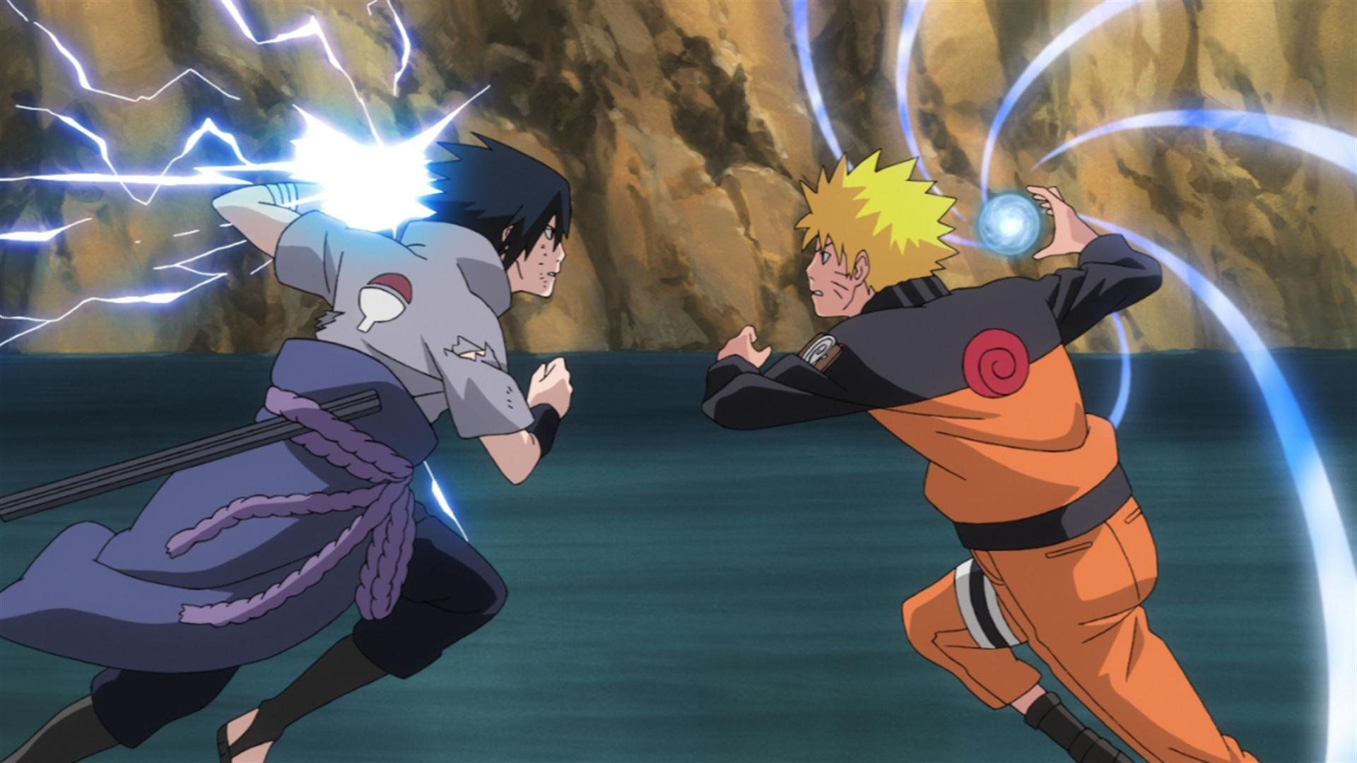 Naruto Rasengan Vs Sasuke Chidori Wallpapers