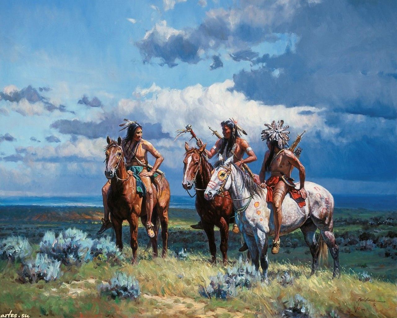 Native American Art Wallpapers