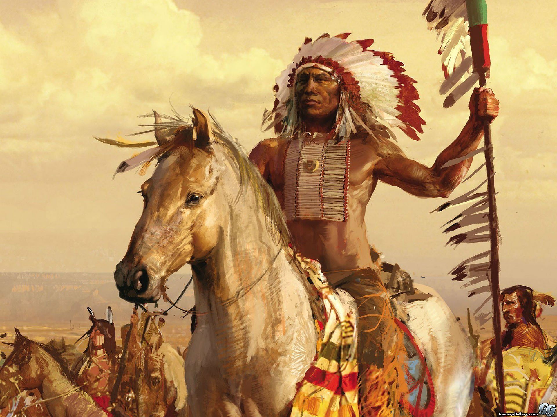 Native American Warrior Wallpapers