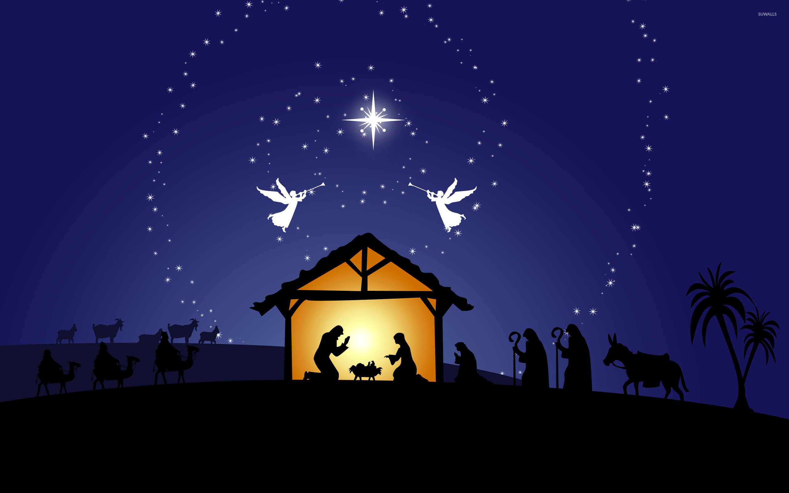 Nativity Scene Iphone Wallpapers