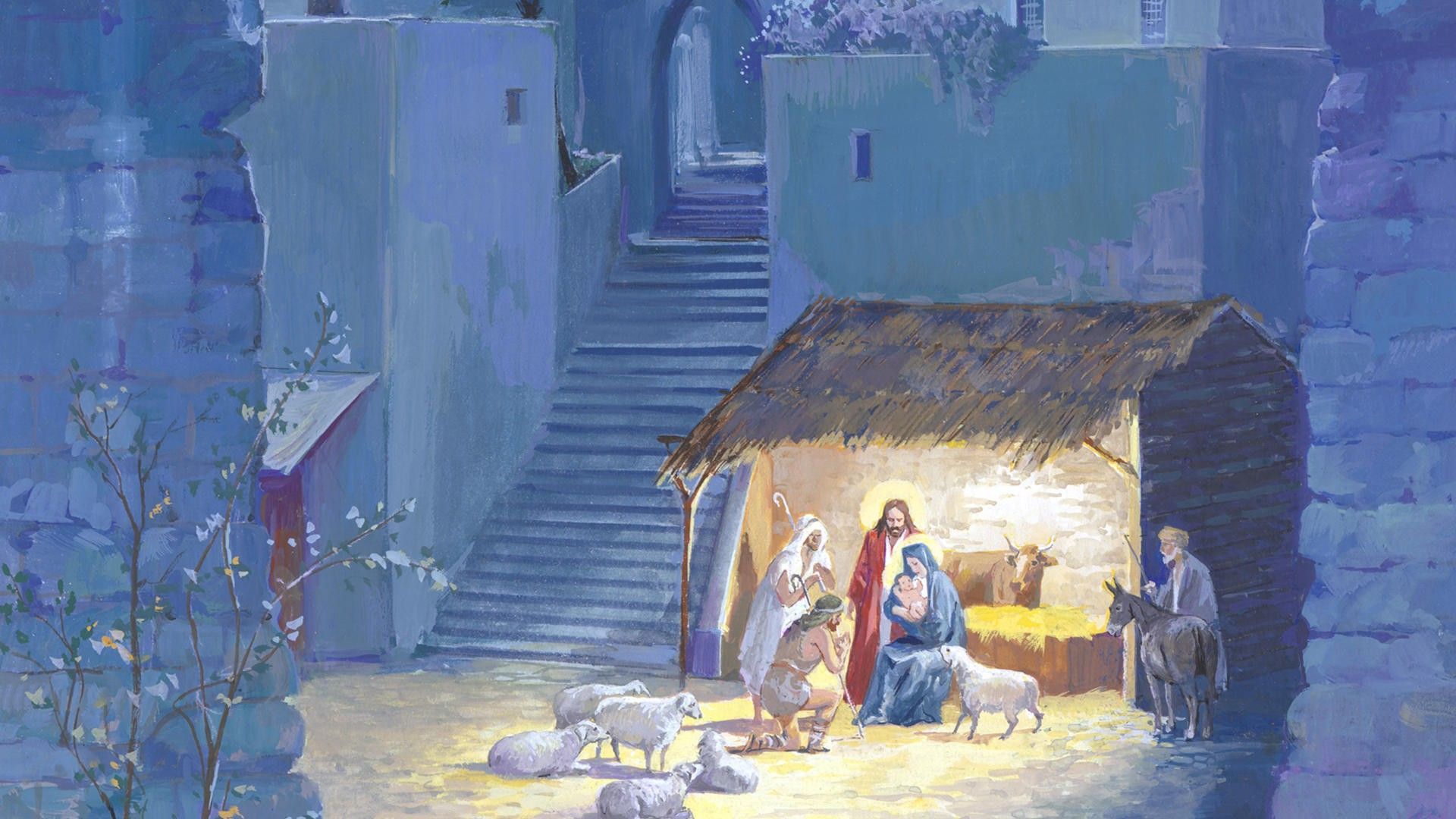 Nativity Scene Iphone Wallpapers