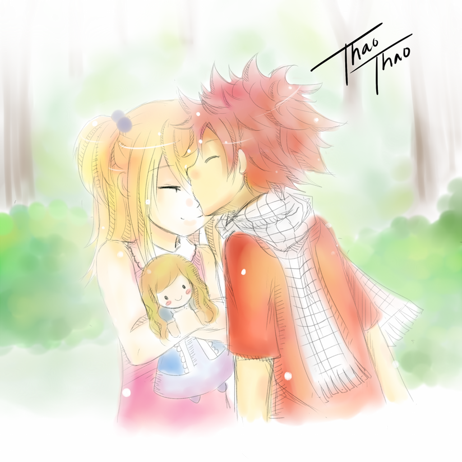 Natsu And Lucy Fanart Wallpapers