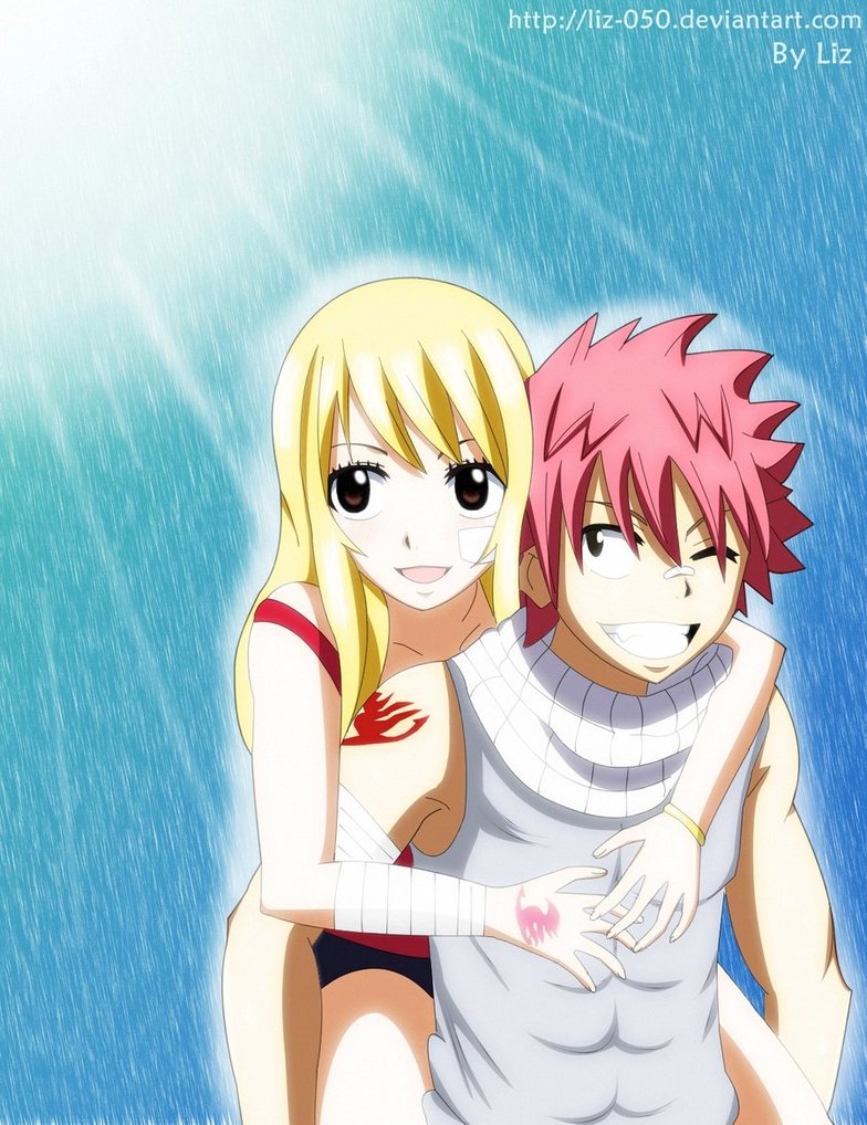 Natsu And Lucy Fanart Wallpapers