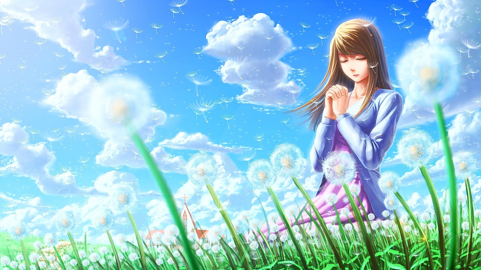 Nature Girl Anime Wallpapers