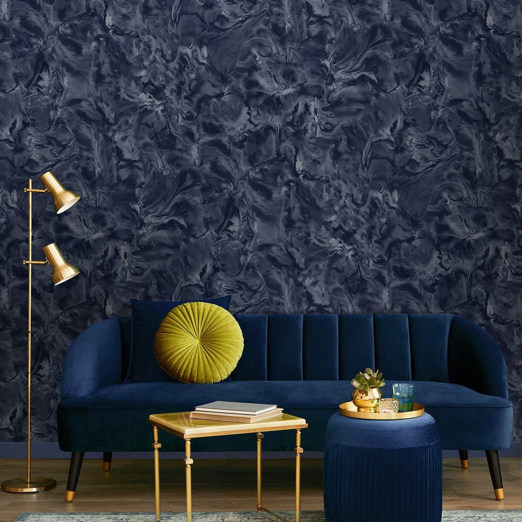 Navy Blue Wall Paper Wallpapers