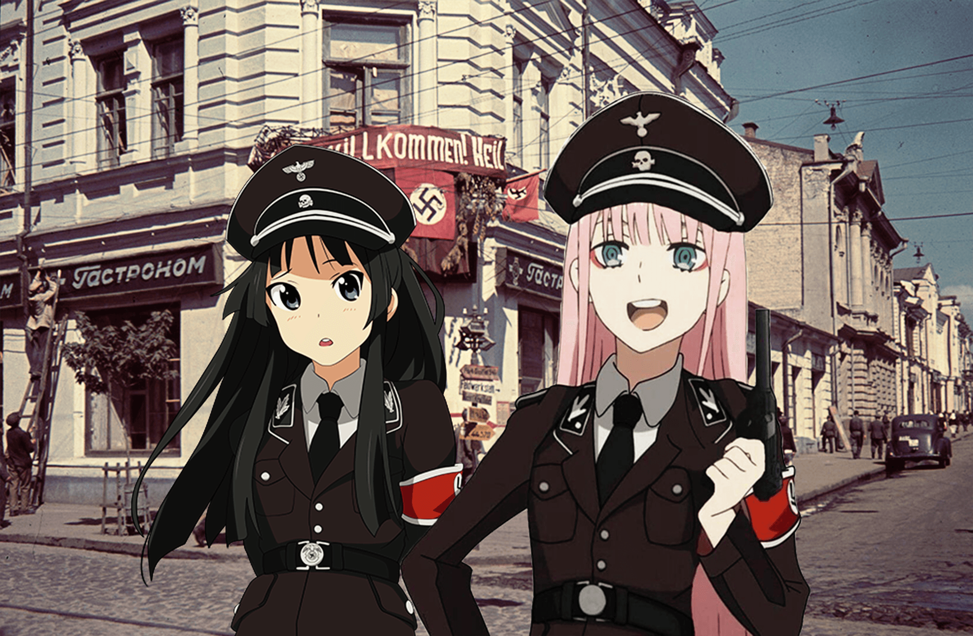 Nazi Anime Girl Wallpapers