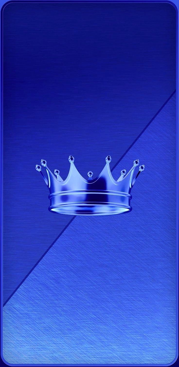 Neon Blue Crown Wallpapers