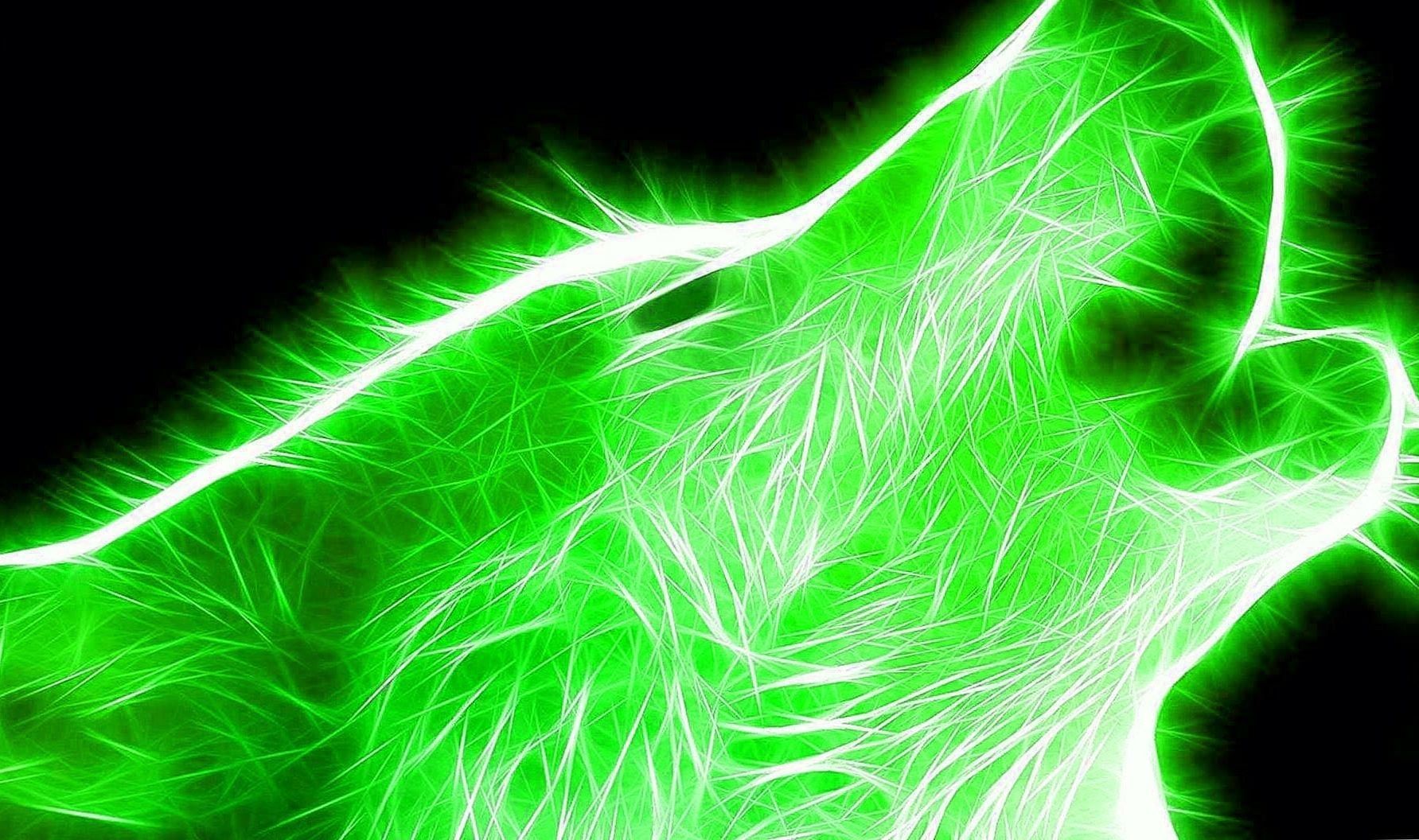 Neon Green Wolf Wallpapers