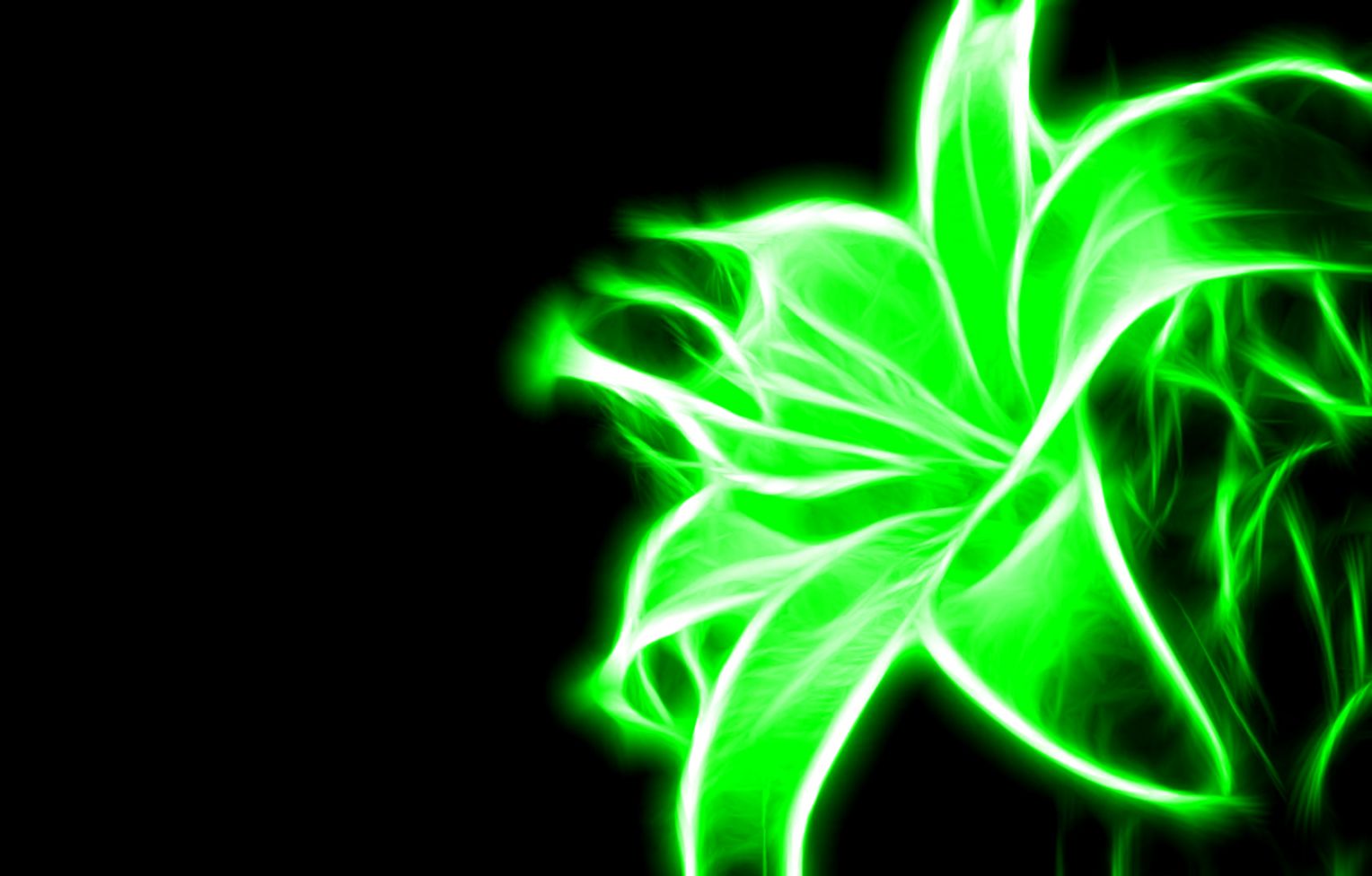 Neon Green Wolf Wallpapers