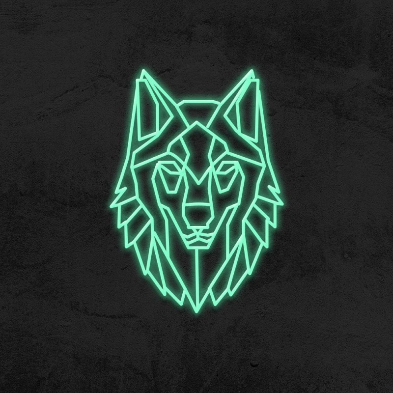 Neon Green Wolf Wallpapers