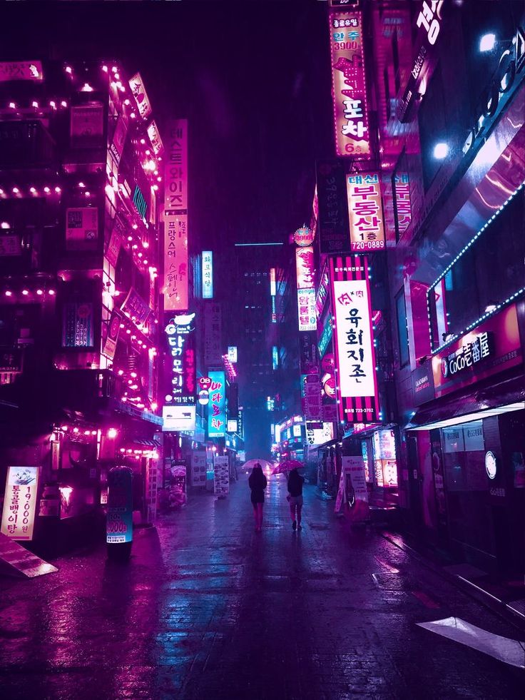 Neon Japanese City Wallpapers