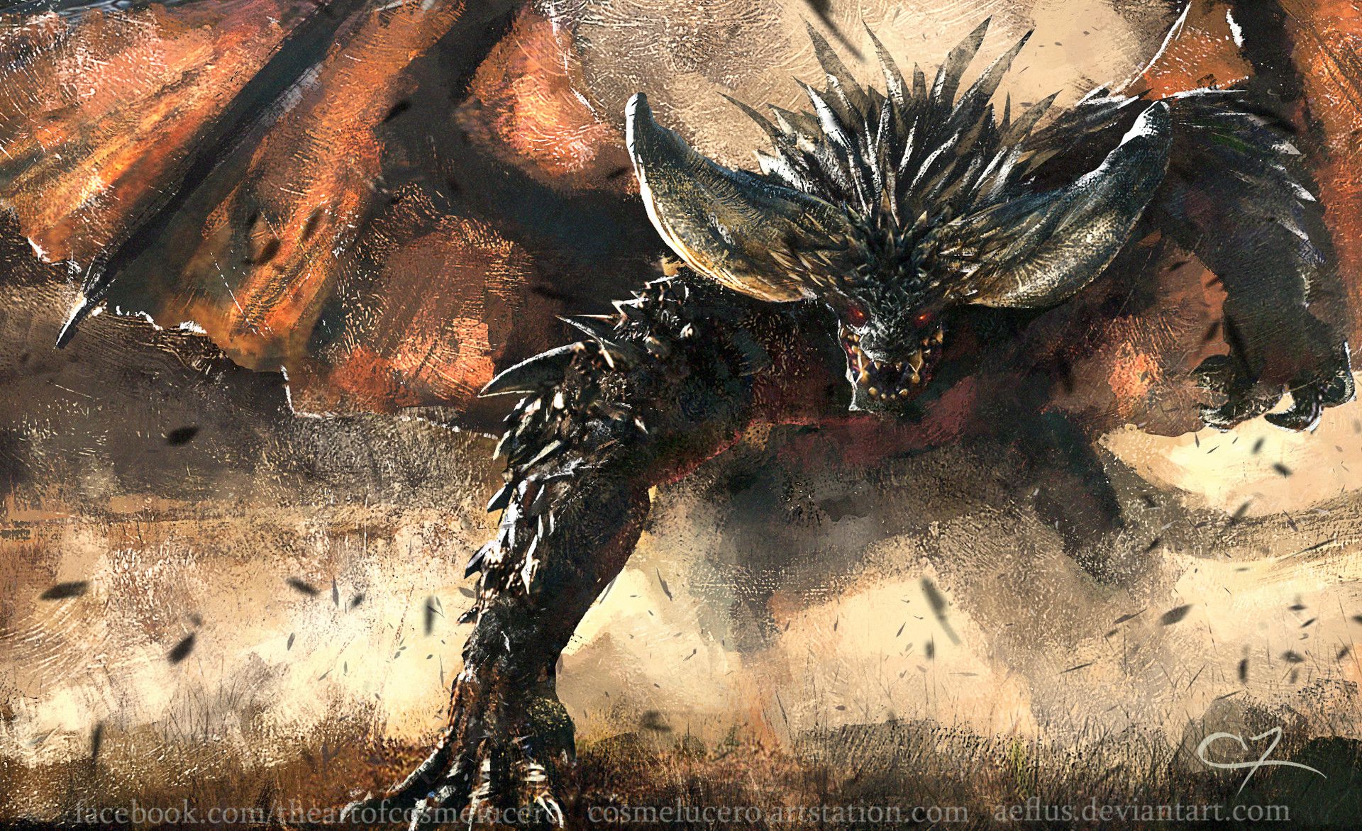 Nergigante Wallpapers