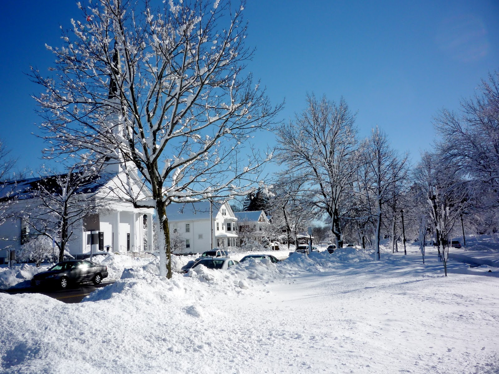 New England Winter Scenes Wallpapers