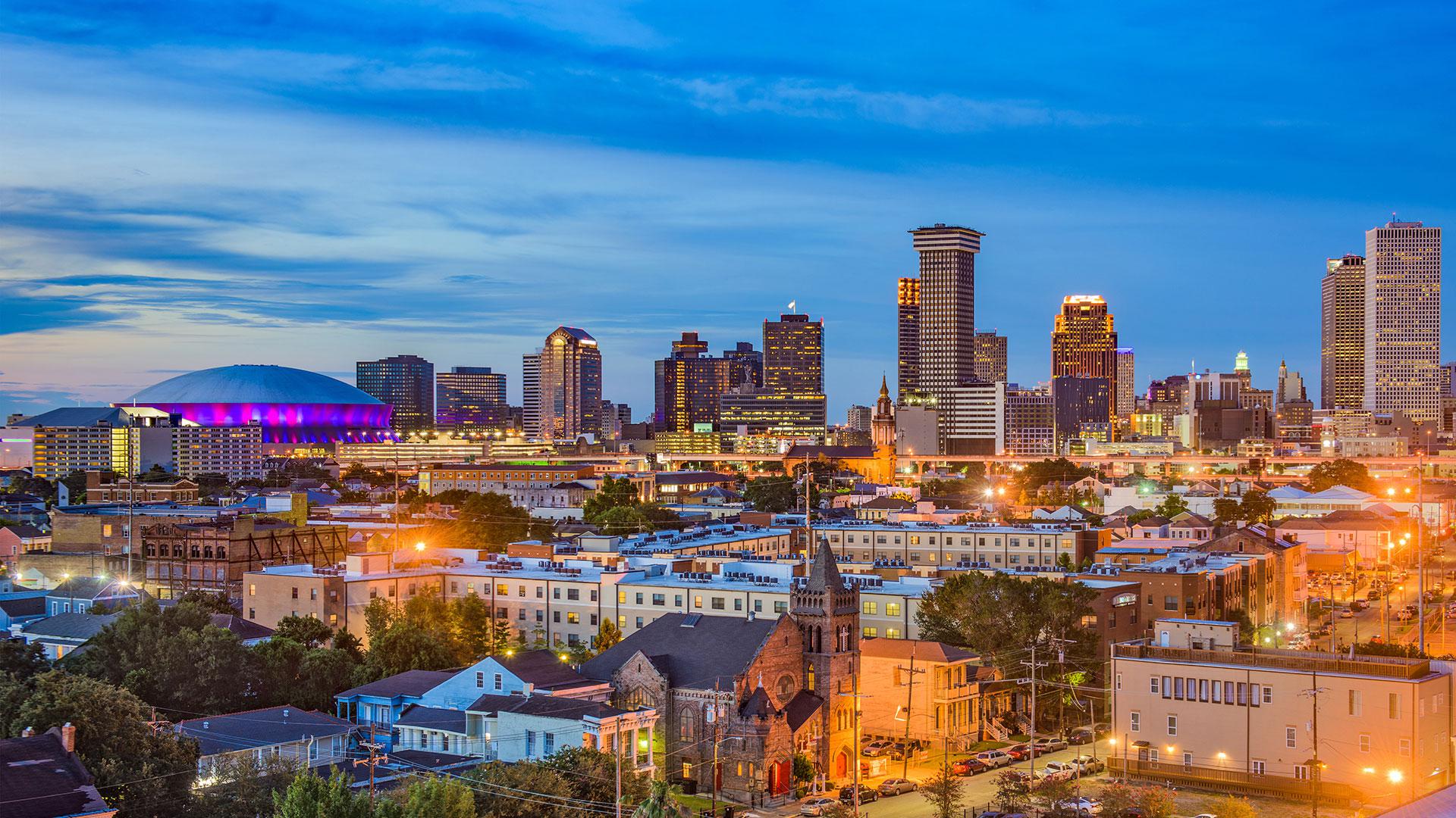 New Orleans Skyline Wallpapers