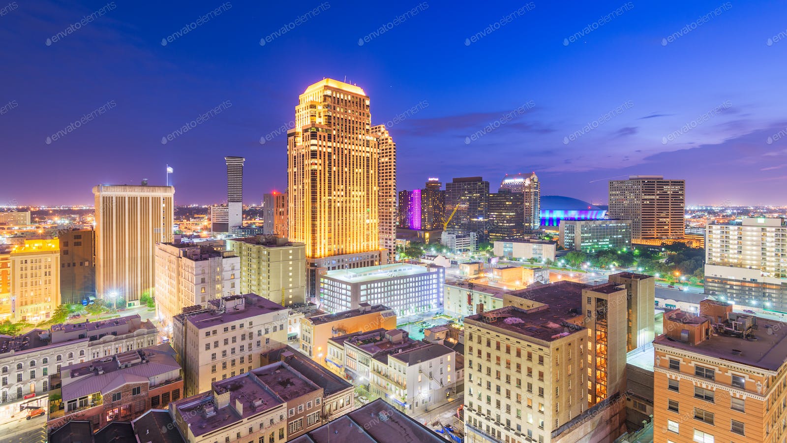New Orleans Skyline Wallpapers