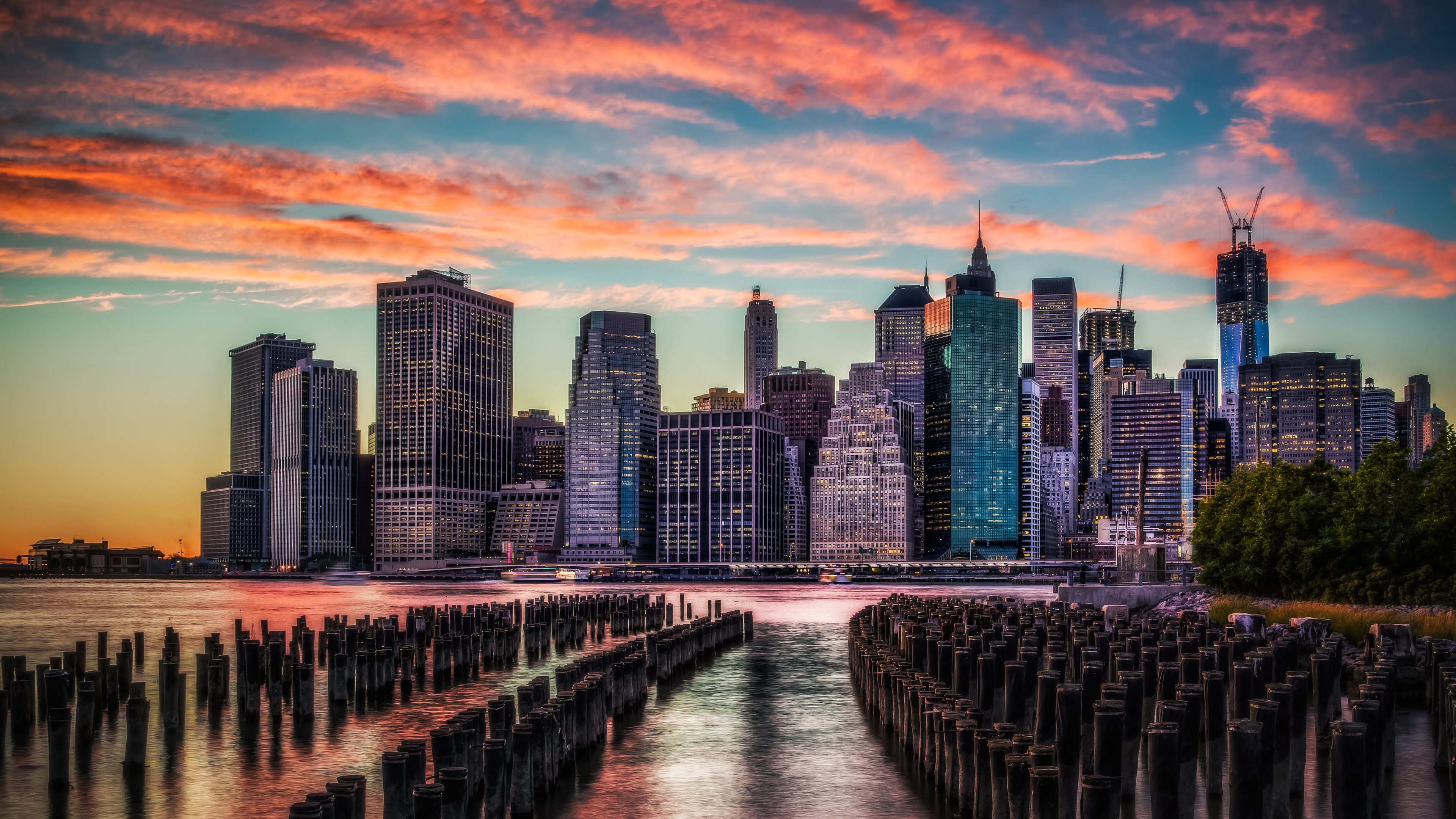 New York City Skyline Widescreen Wallpapers