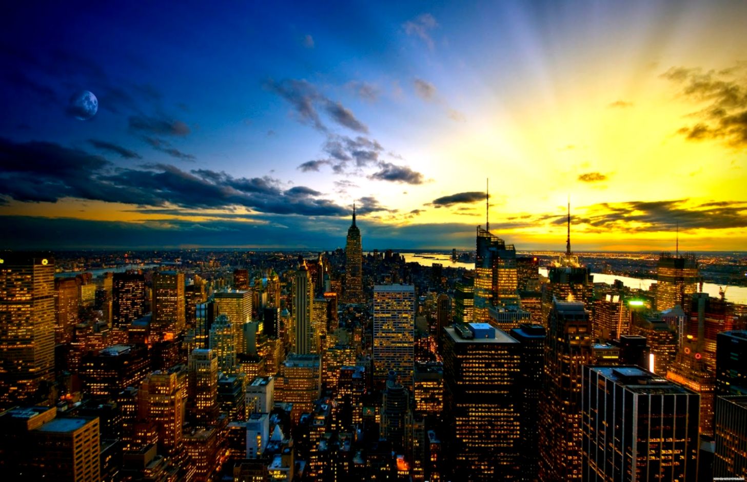 New York City Skyline Widescreen Wallpapers