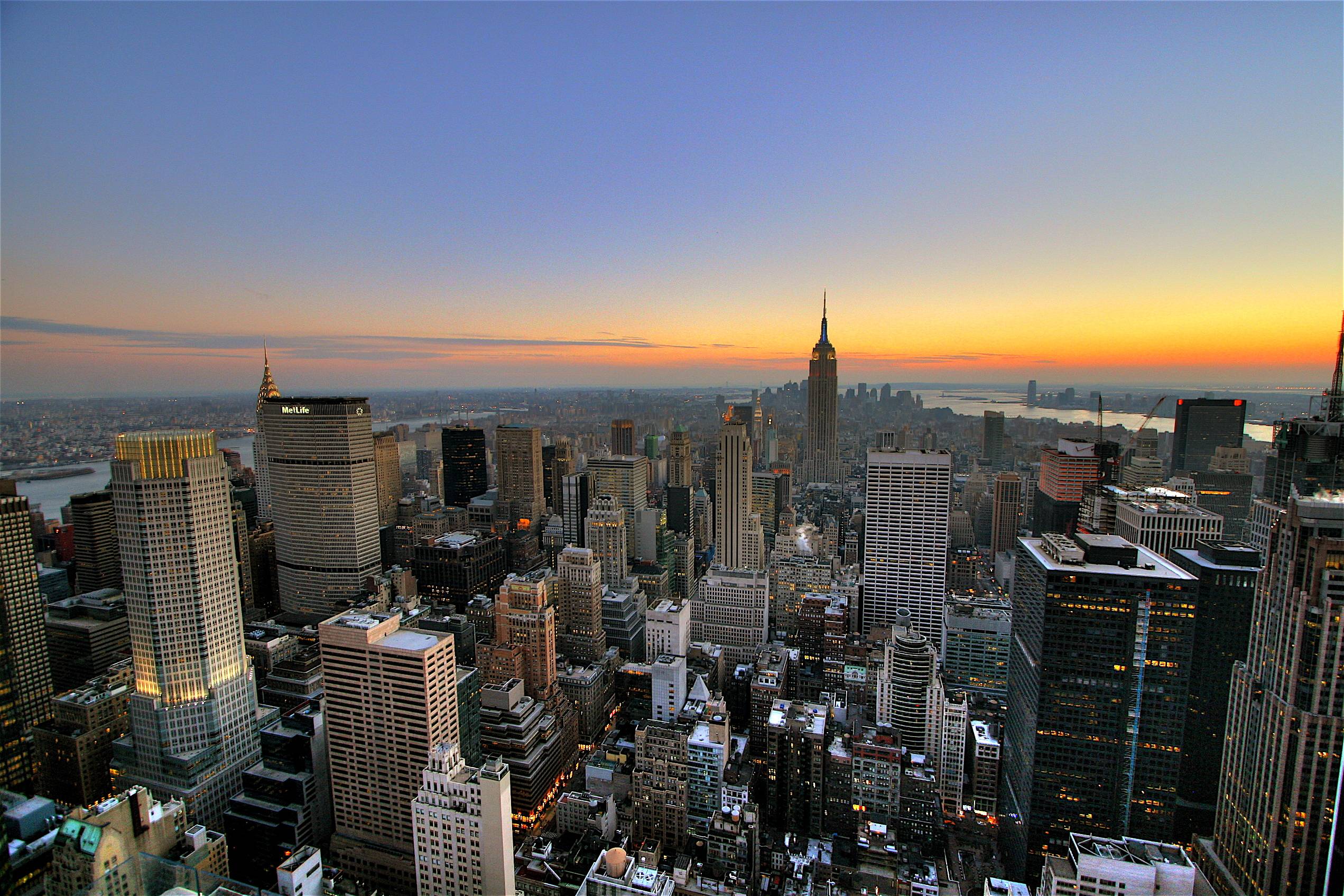 New York City Skyline Widescreen Wallpapers