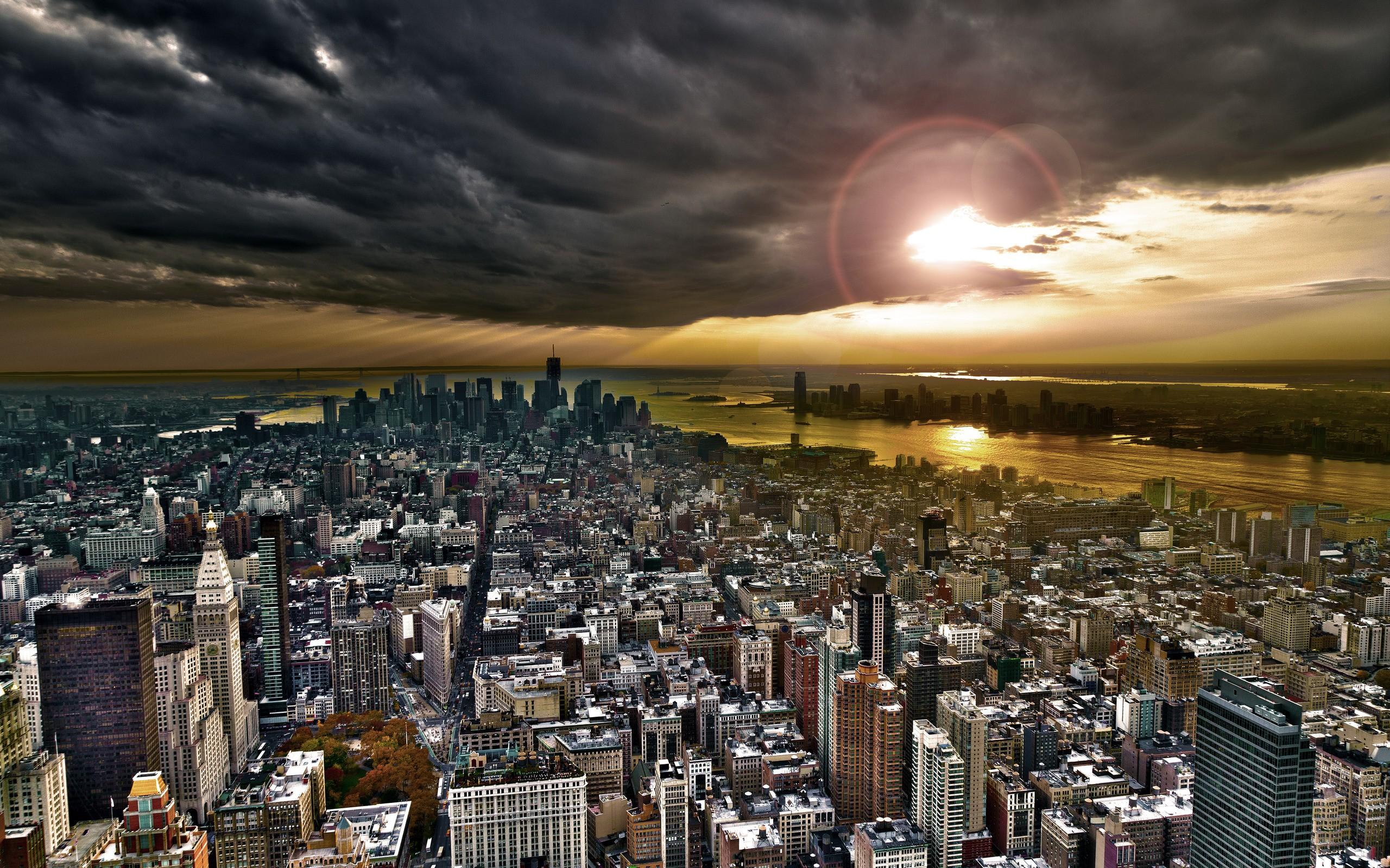 New York City Skyline Widescreen Wallpapers