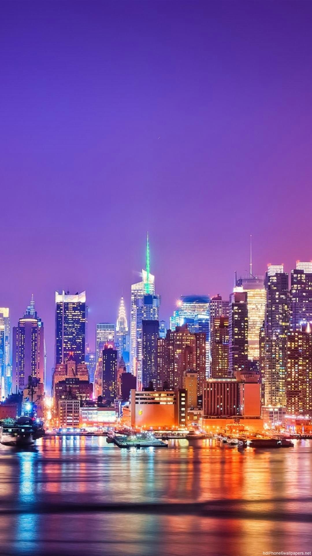 New York Night Iphone Wallpapers