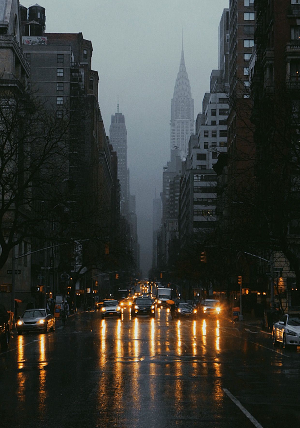 New York Rainy Wallpapers