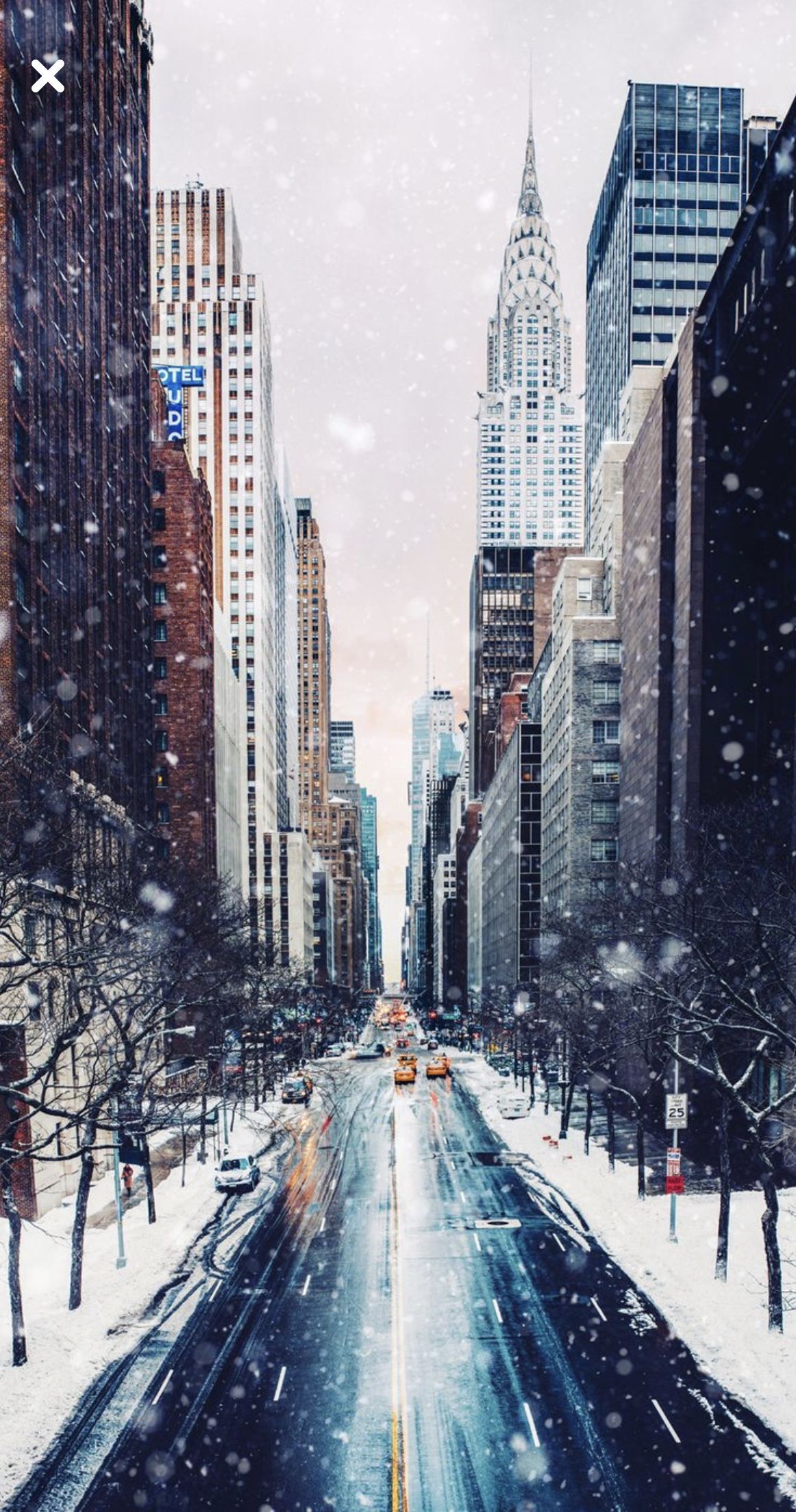 New York Snow Wallpapers