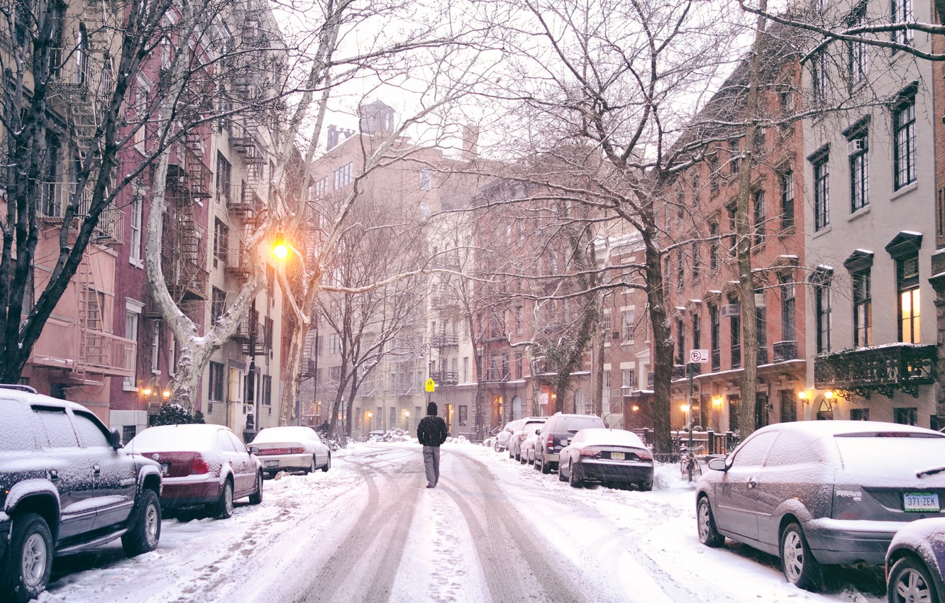 New York Snow Wallpapers