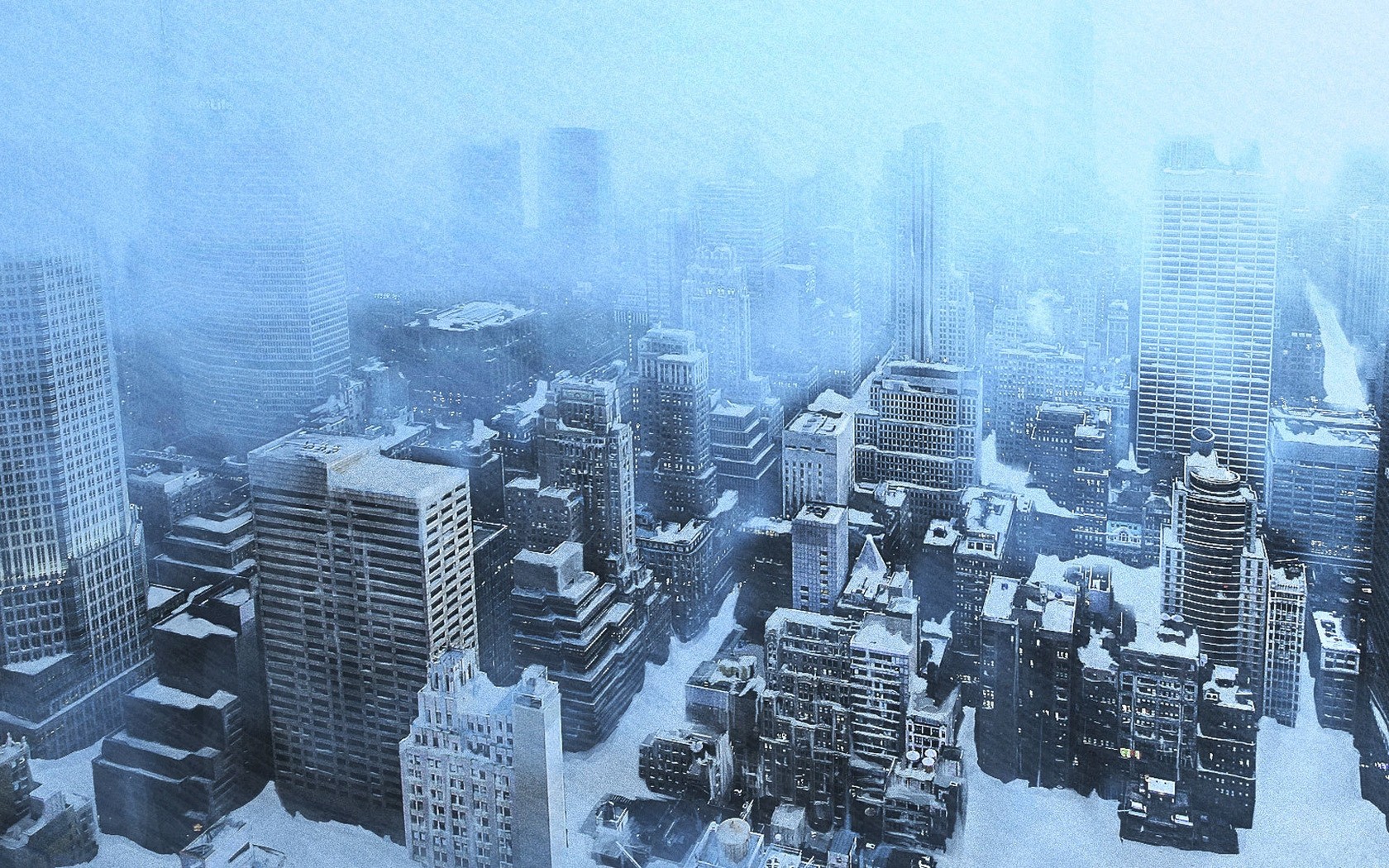 New York Snow Wallpapers