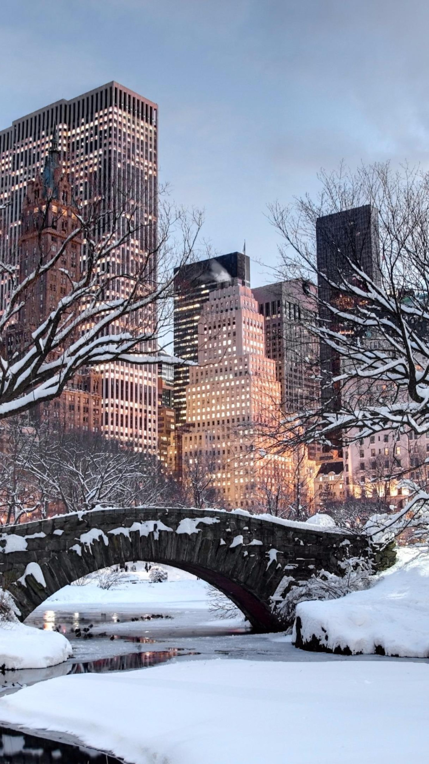 New York Snow Wallpapers