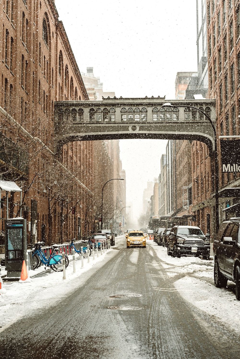 New York Snow Wallpapers