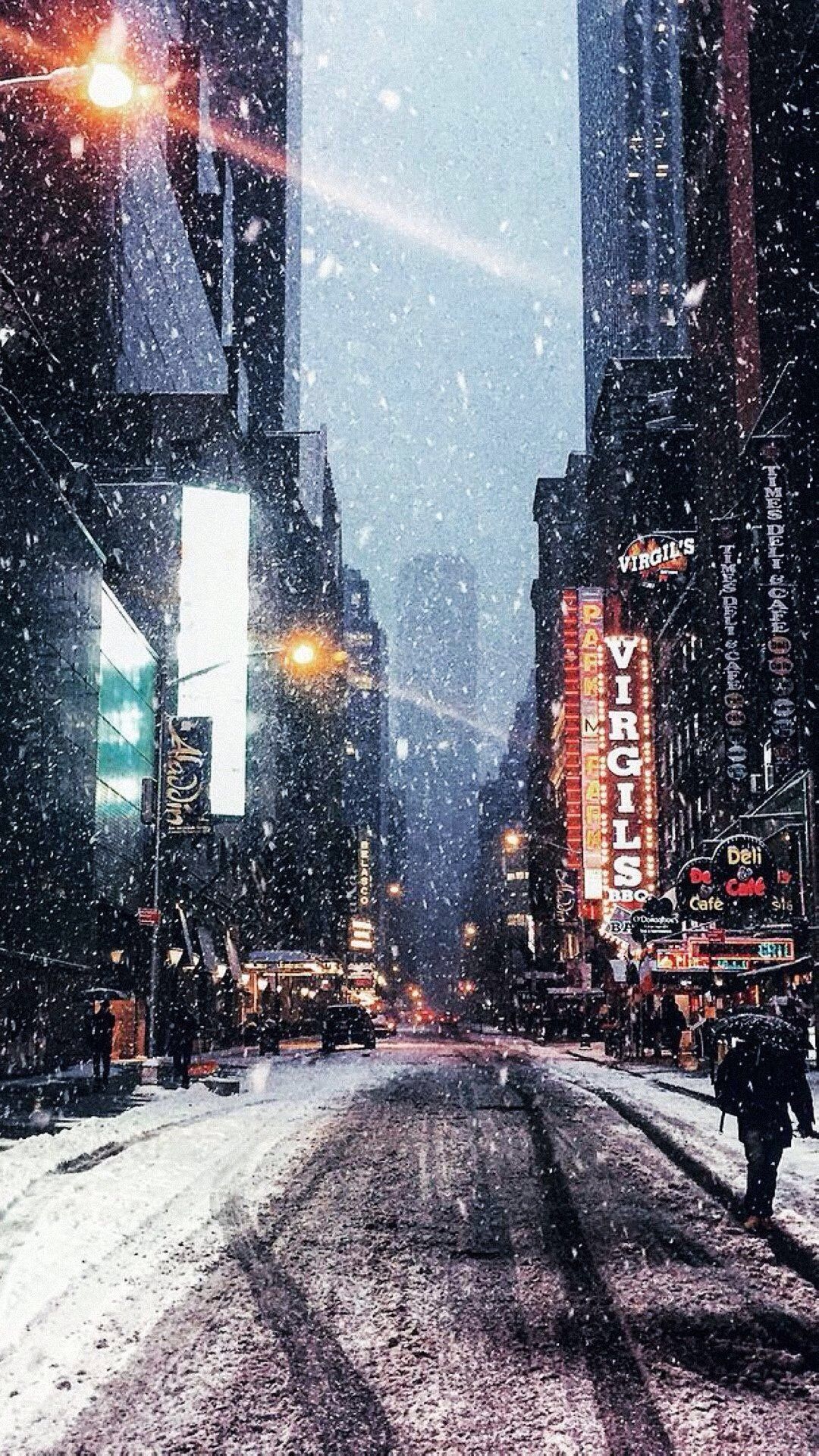 New York Snow Wallpapers